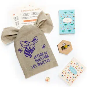 Jeu pour faire découvrir les insectes aux enfants