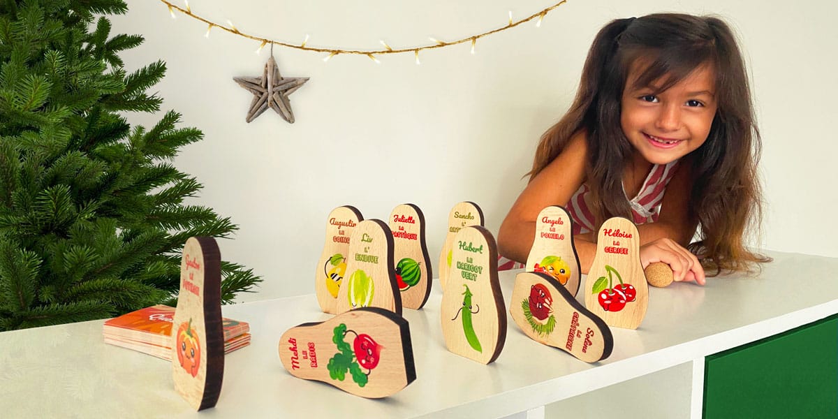 Jeux en bois pour Noël