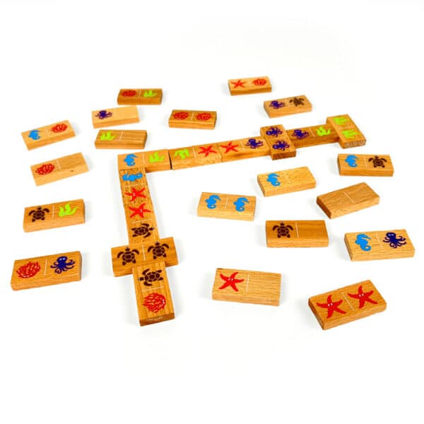 Craquez pour ce jeu de Domino en bois à votre enfant !