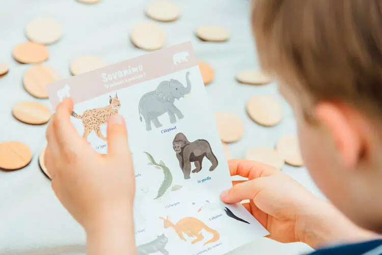 Jeu d'éveil pour enfant de 3 ans