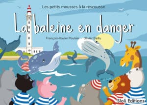 Couverture du livre La baleine en danger