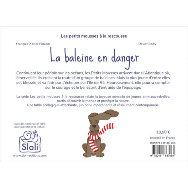 Résumé du livre La baleine en danger