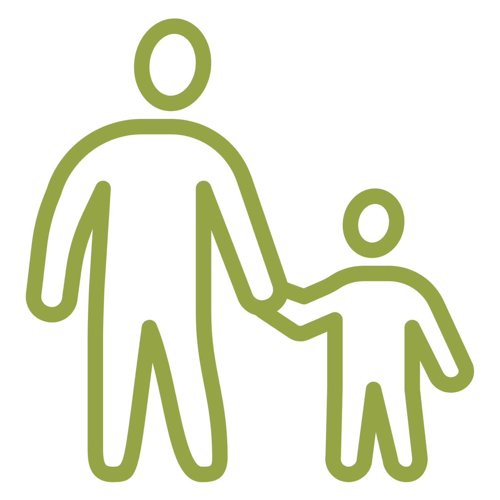 Icone adulte et enfant