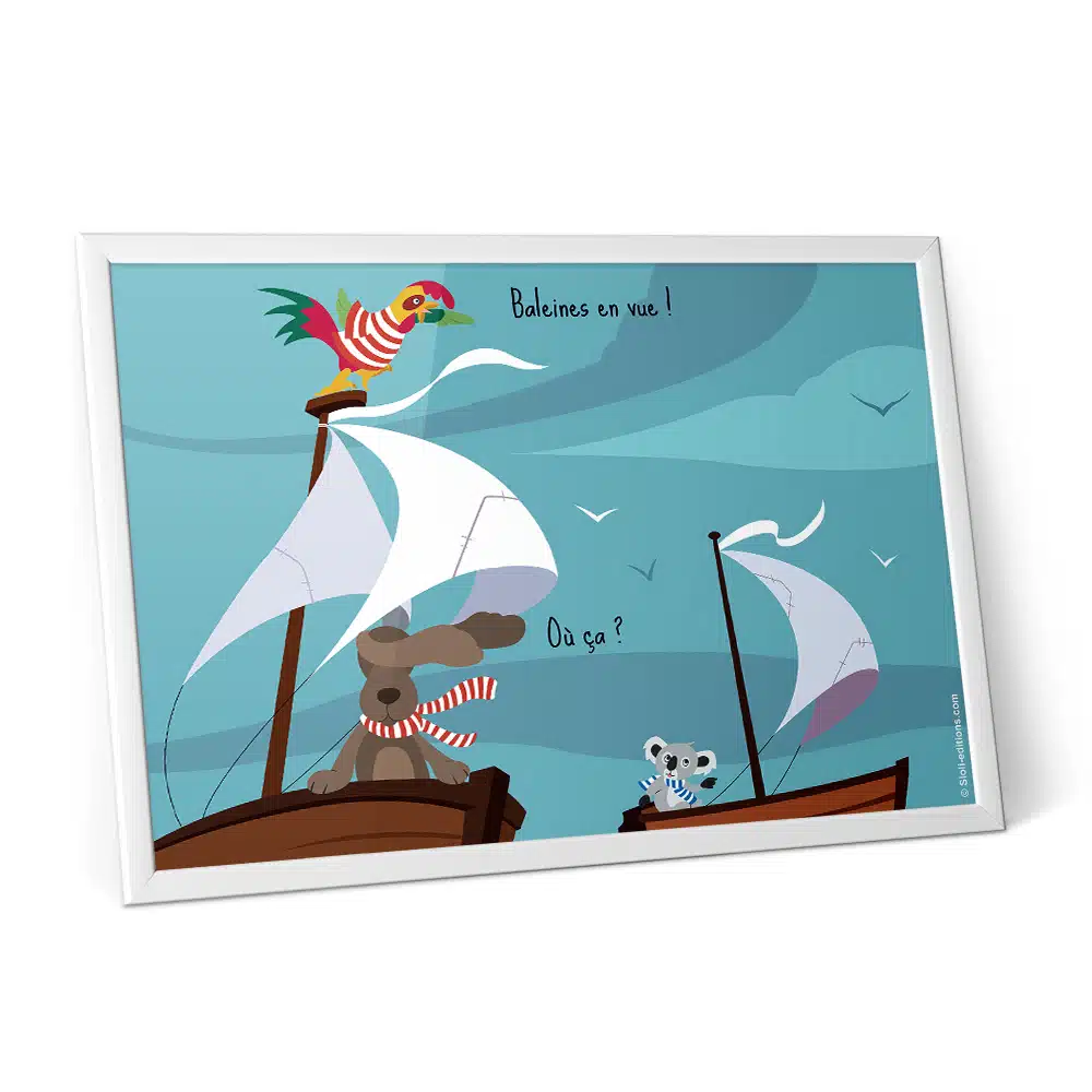 Affiche décorative pour chambre d'enfant