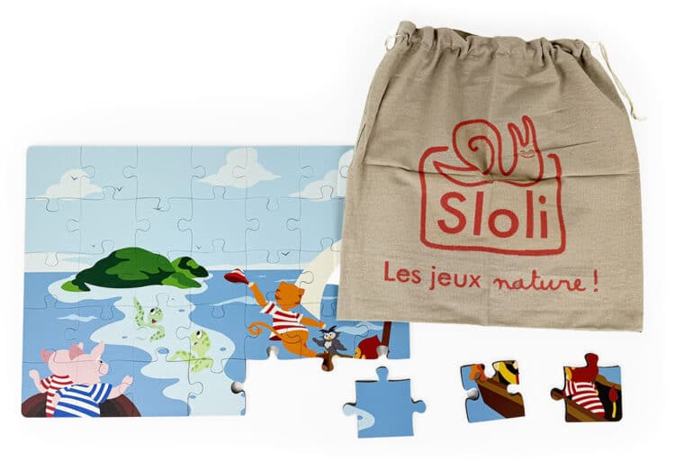 Puzzle en bois géant
