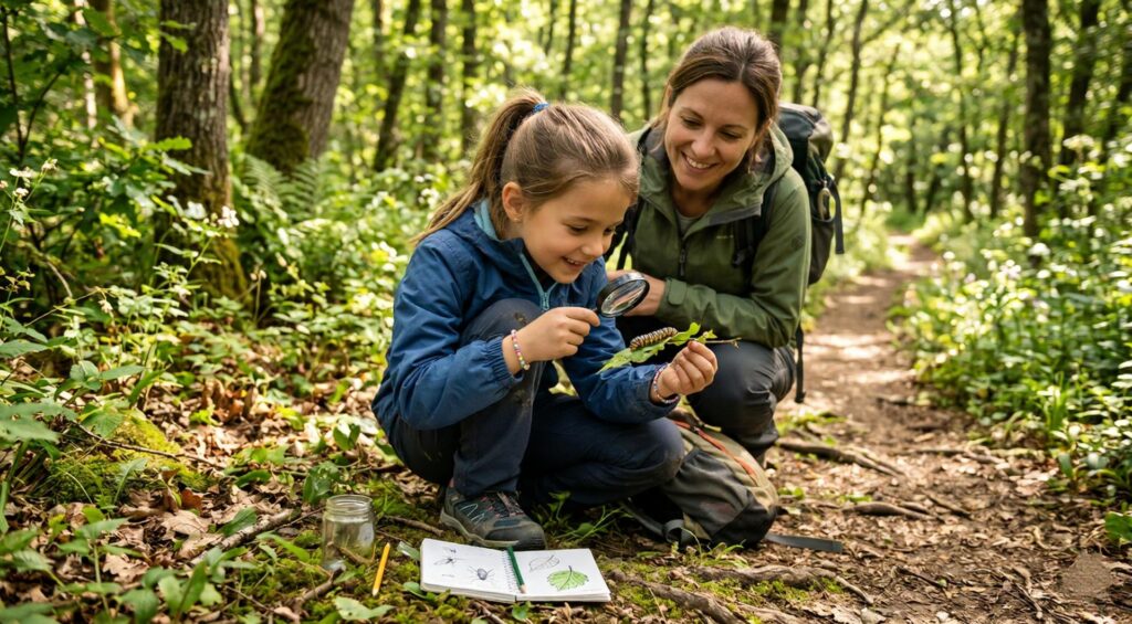 Activité d'observation de la nature